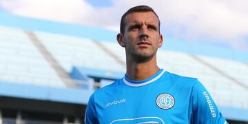 Sumado. Novaretti es ya refuerzo de Belgrano hasta diciembre 2022 (Prensa Belgrano)