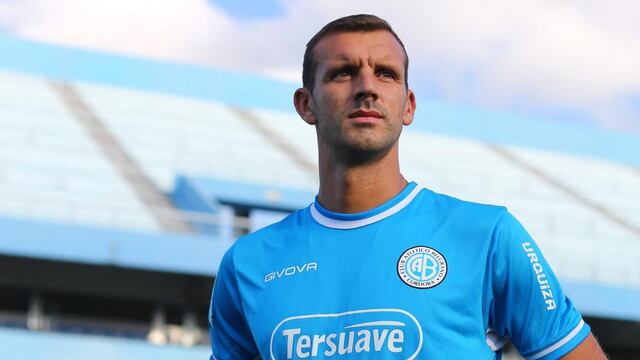 Sumado. Novaretti es ya refuerzo de Belgrano hasta diciembre 2022 (Prensa Belgrano)