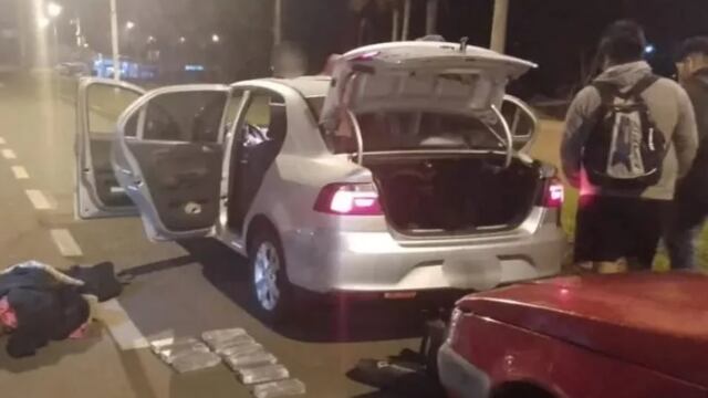 Secuestran droga gracias a control vehicular en Posadas.