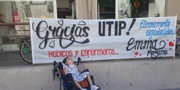 Emma Moyano recibió el alta médica