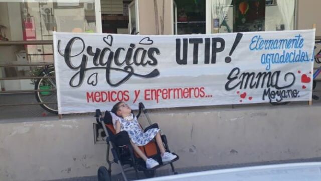 Emma Moyano recibió el alta médica