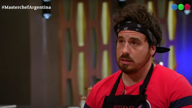 Eliminaron a Fede Bal de Masterchef Celebrity. Captura de Pantalla.