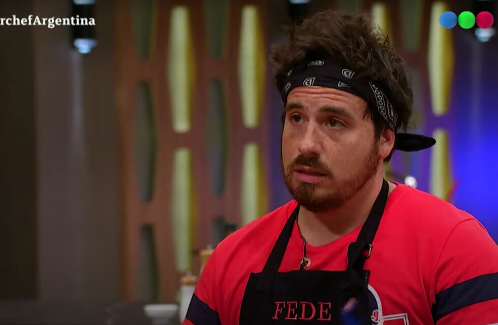 Fede Bal sufrió un grave corte y resultó ser el eliminado de Masterchef Celebrity