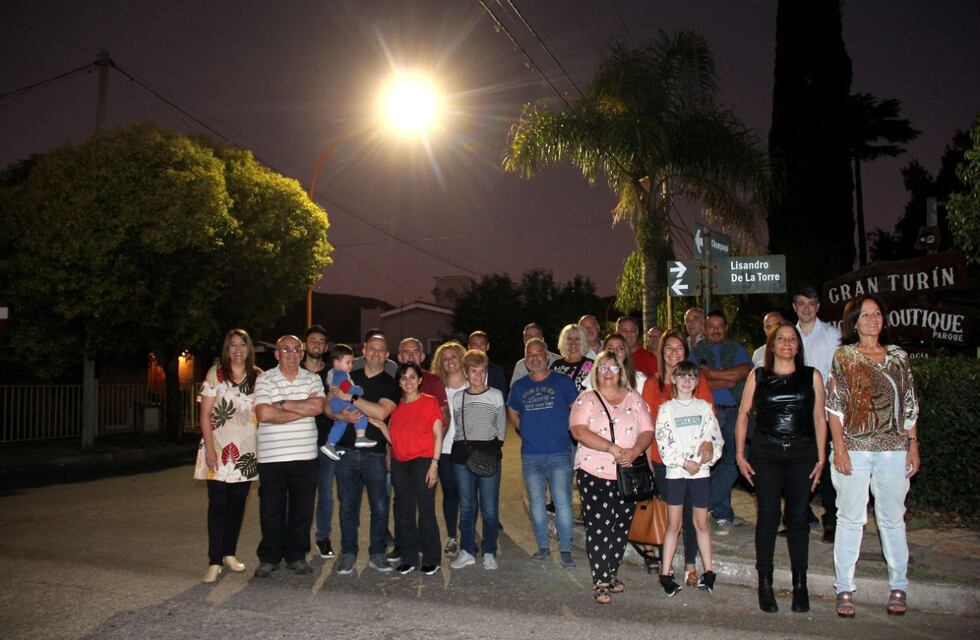 Avanza VCP Ilumina: colocaron nuevas luminarias en Barrio Miguel Muñoz A