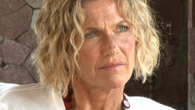 La emotiva visita de Maru Botana a la tumba de su hijo Facundo.