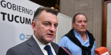 Albarracín se reunió con el abuelo de Lucio Dupuy.