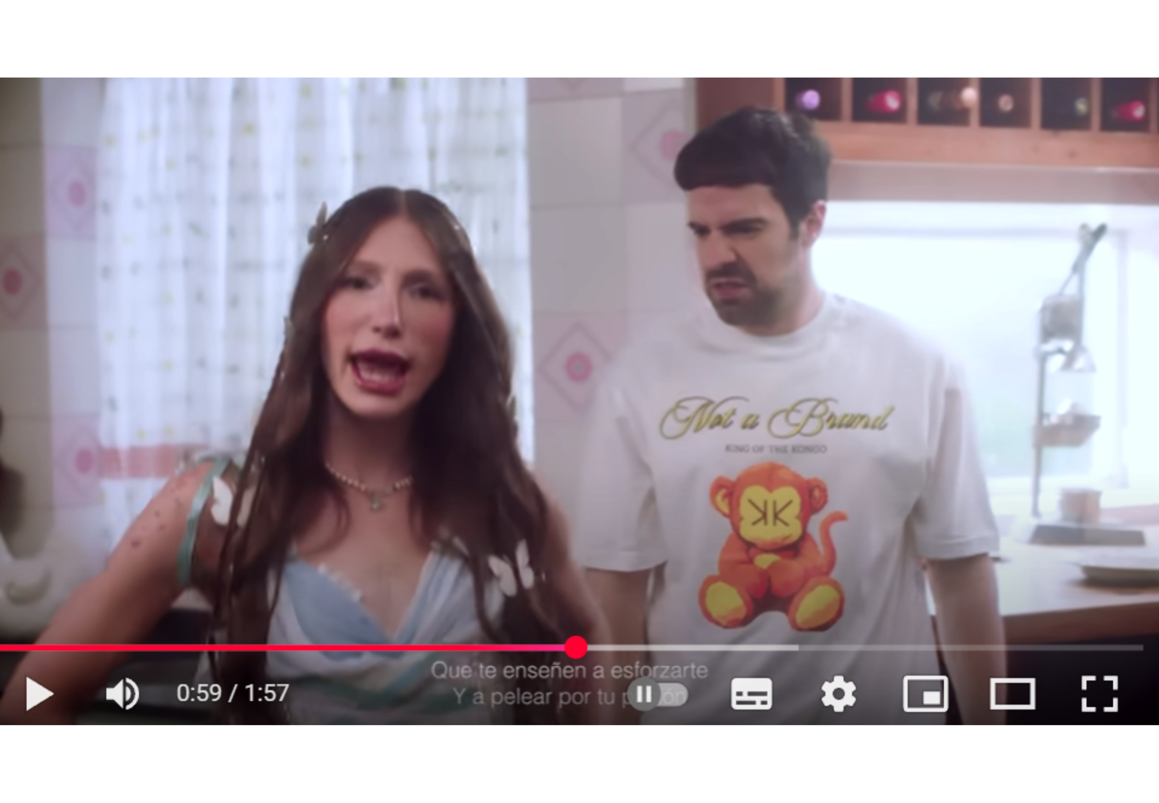 El videoclip que lanzó Yami Safdie con Martín Cirio.