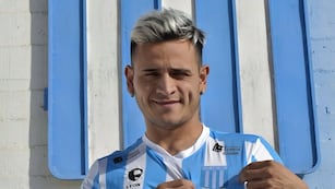 El delantero Javier Bayk se convirtió en el tercer refuerzo de Racing de Nueva Italia (Prensa Racing).