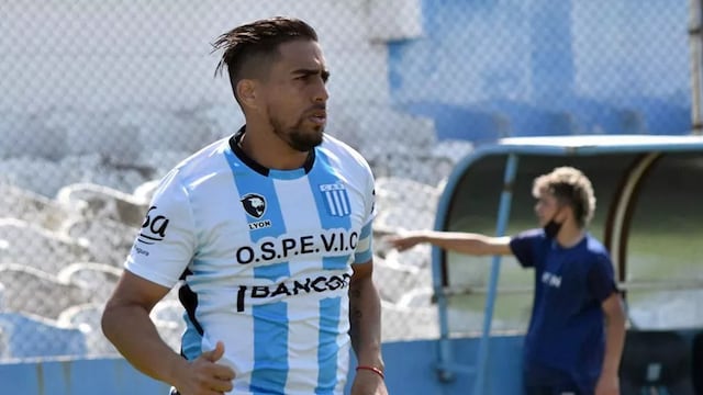 El Ema Giménez, un puntal del Racing cordobés que va por todo.
