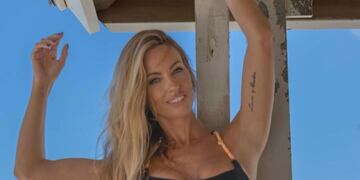 Rocío Guirao Díaz eligió un total black para Nochebuena.