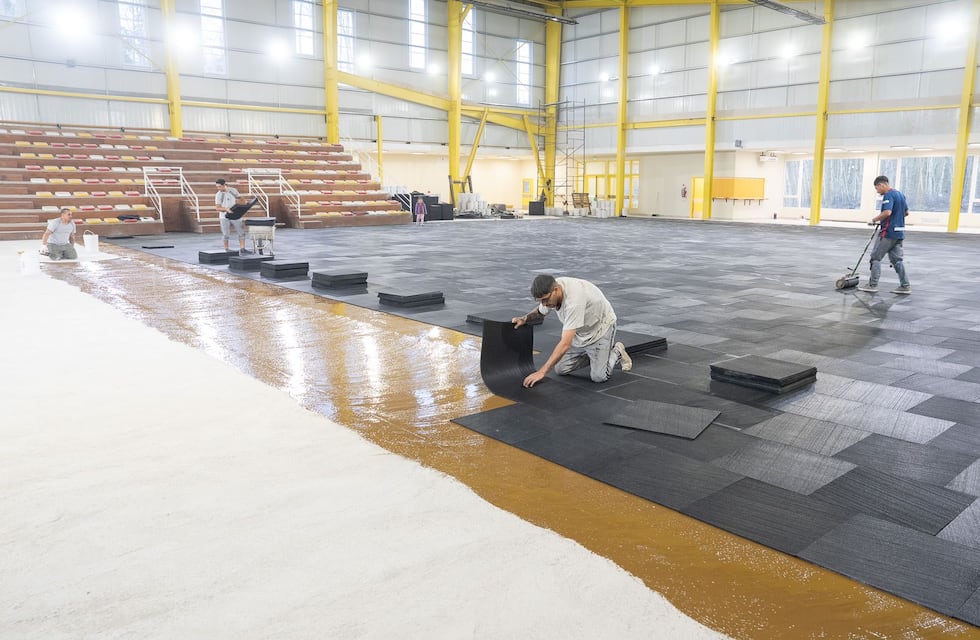 Avanza la obra del nuevo gimnasio polideportivo de Ushuaia