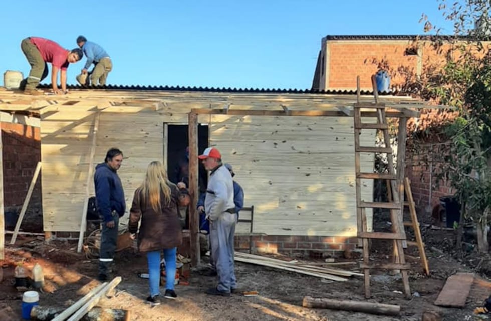 Esperanza a flor de piel: perdió su casa tras un incendio y le construyeron una nueva