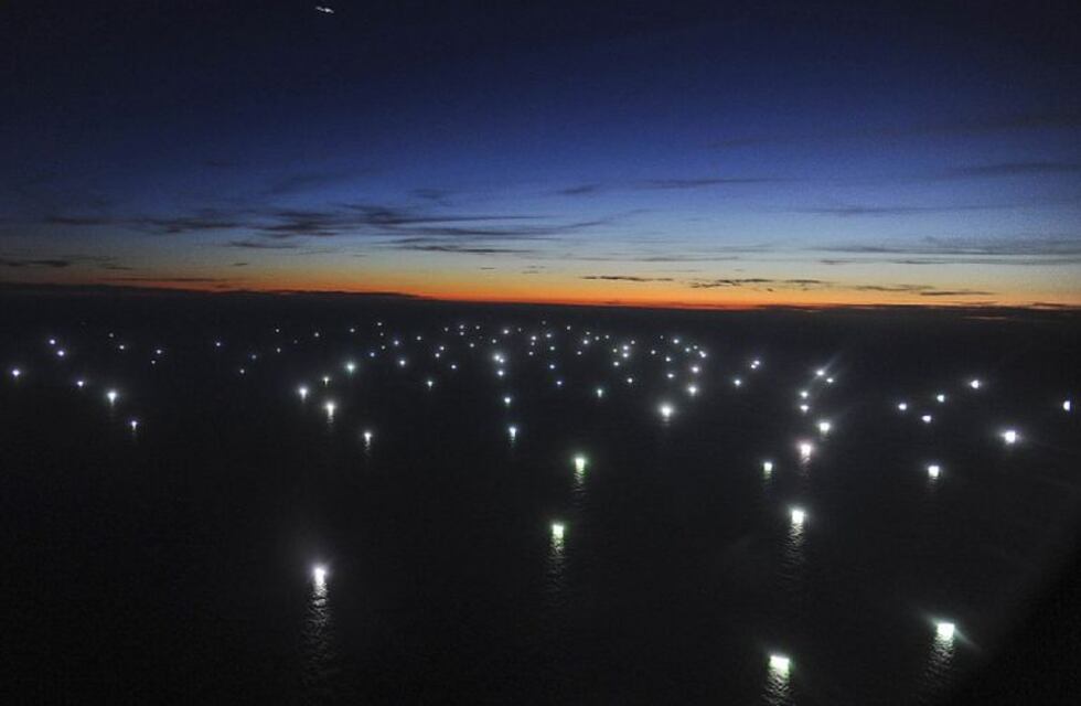Pesca ilegal en las costas de Chubut: buques chinos se estarían llevando 300.000 toneladas de calamar argentino