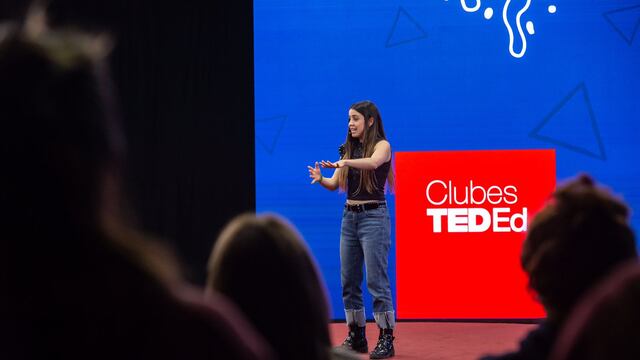 María Paz "Pachi" Marti, la mendocina que dio una charla TED en un evento con UNICEF.