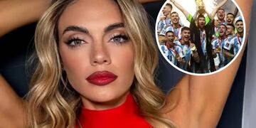 Quién es el jugador de la Selección Argentina que habría tenido un encuentro casual con Emilia Attias