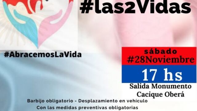 El municipio de Oberá se suma a la “Caravana por las dos Vidas”