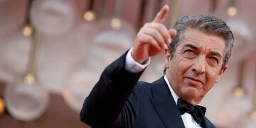 Darín en la alfombra roja del Festival de Venecia.