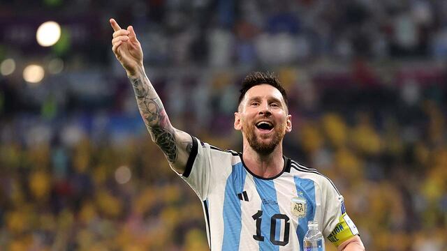 Lionel Messi volvió a hacer historia y rompió dos nuevos récords en Mundiales. Foto: Los Andes.