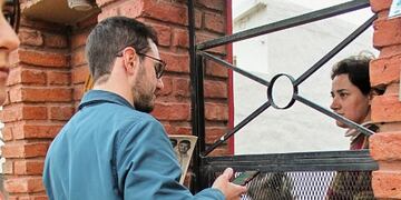 Matías Martínez Sella recorre los barrios de Rafaela