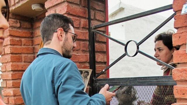 Matías Martínez Sella recorre los barrios de Rafaela