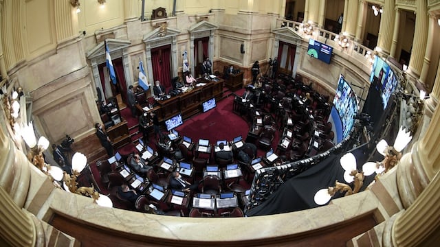 Sesión Pública especial remota del Senado de la Nación