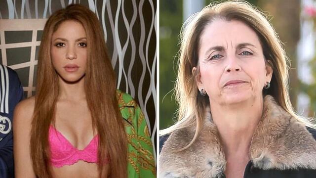 La mamá de Piqué estaría del lado de Shakira: “La imagen se la destruyó él mismo”.