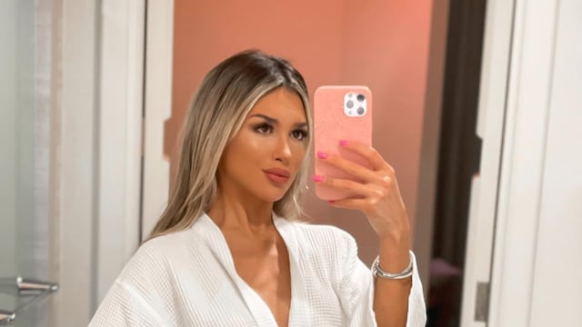 Agustina Gandolfo deslumbra en redes.