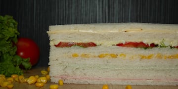 Plato frío de Navidad.