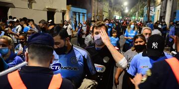Belgrano, siempre con el apoyo de su gente (Fotos: José Gabriel Hernández).