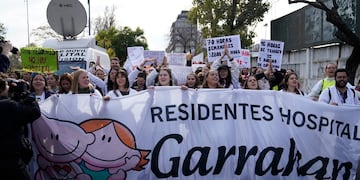 Cuánto ganará un médico residente del Garrahan tras el “aumento histórico” del 61% (Gentileza Clarín)