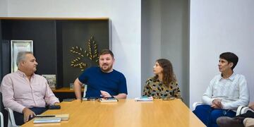 Pablo Farías, Pablo Pinotti, GIsel Mahmud y Andrea Ochat