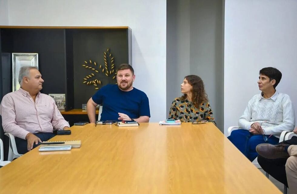 Los diputados Mahmud y Farías en Sunchales