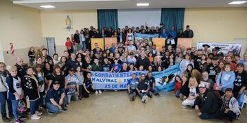 Veteranos del Ara 25 de Mayo en Arroyito