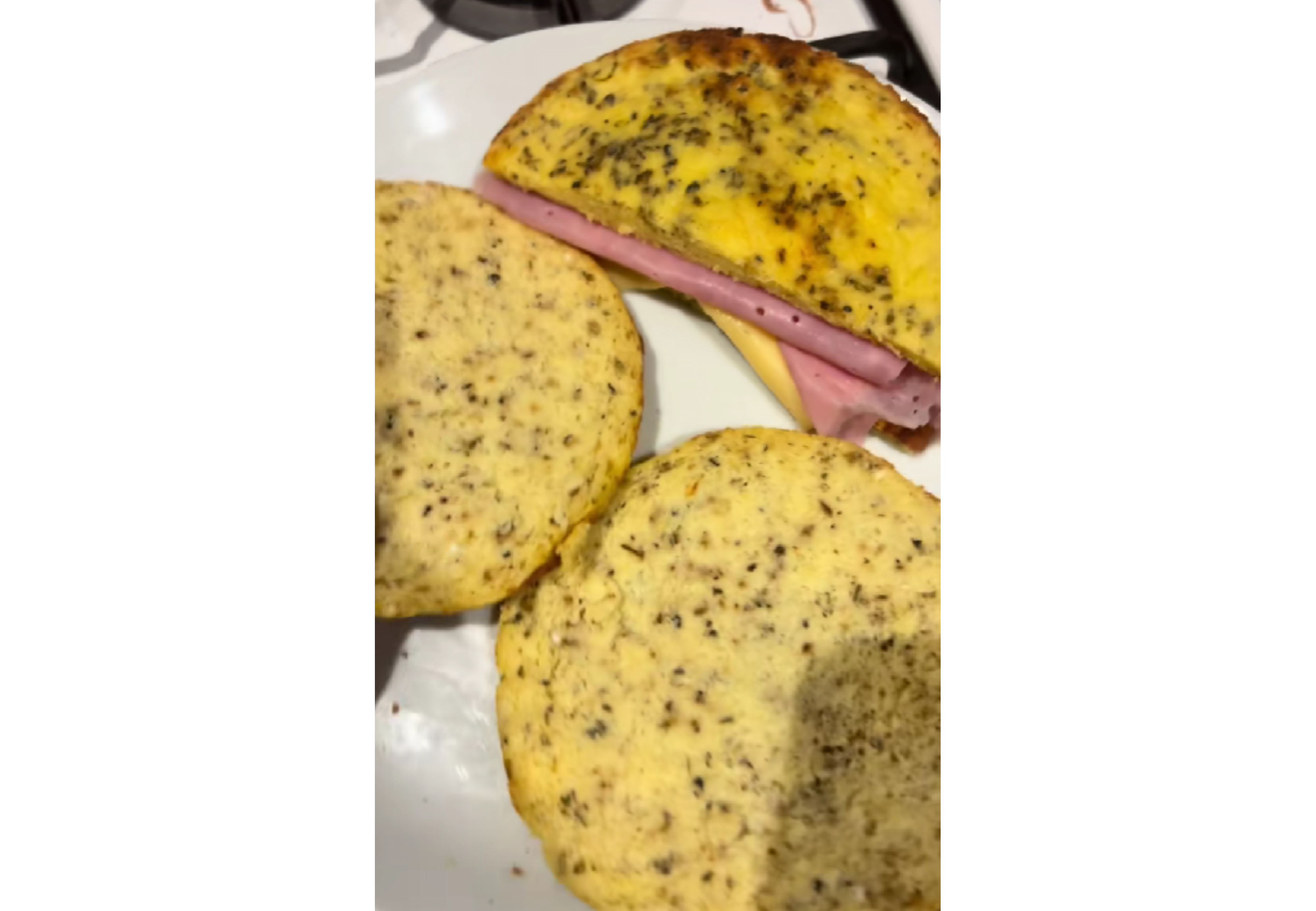 Así queda por dentro el pan.
