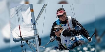 La posadeña de 25 años debutó  en Vela y sumó 34 puntos con su compañera.