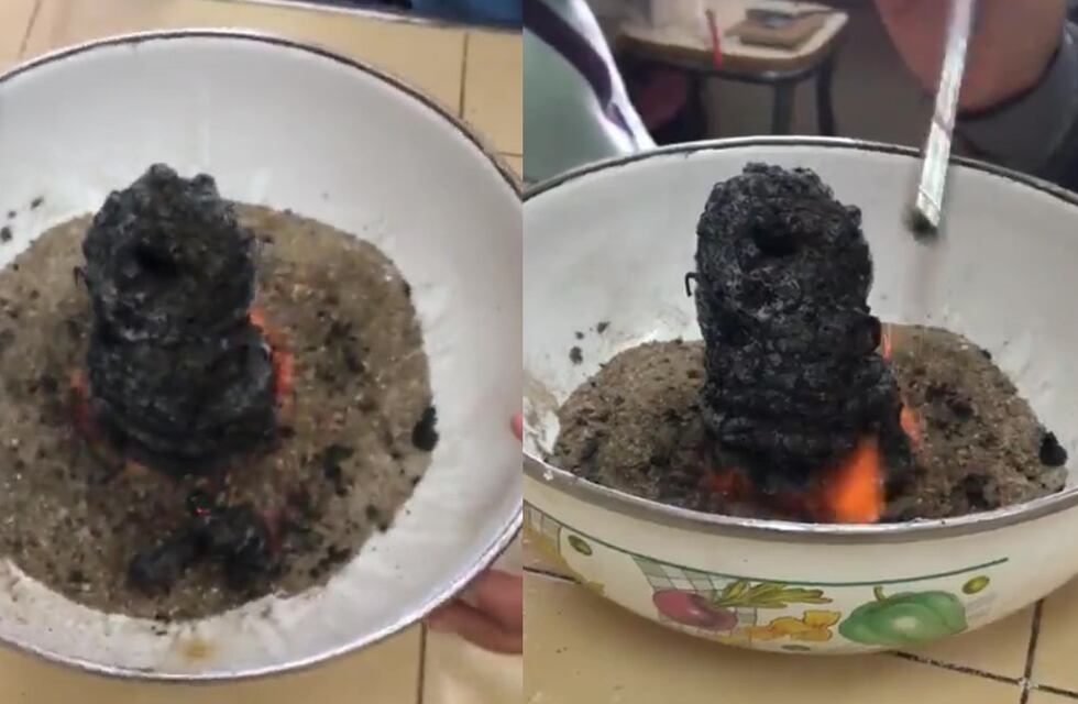 Video: así habría sido el experimento que produjo la explosión en el colegio Cristo Rey de Córdoba