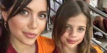 ¡Son igualitas! Wanda Nara y su hija, Francesca Icardi presumieron sus cambios de looks