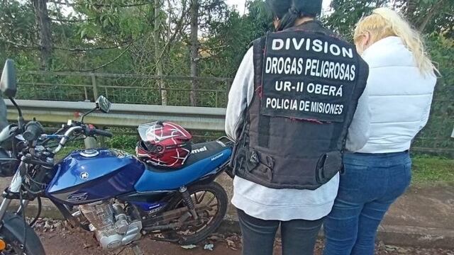 Detienen a una mujer con 22 dosis de cocaína listas para la venta en Oberá.