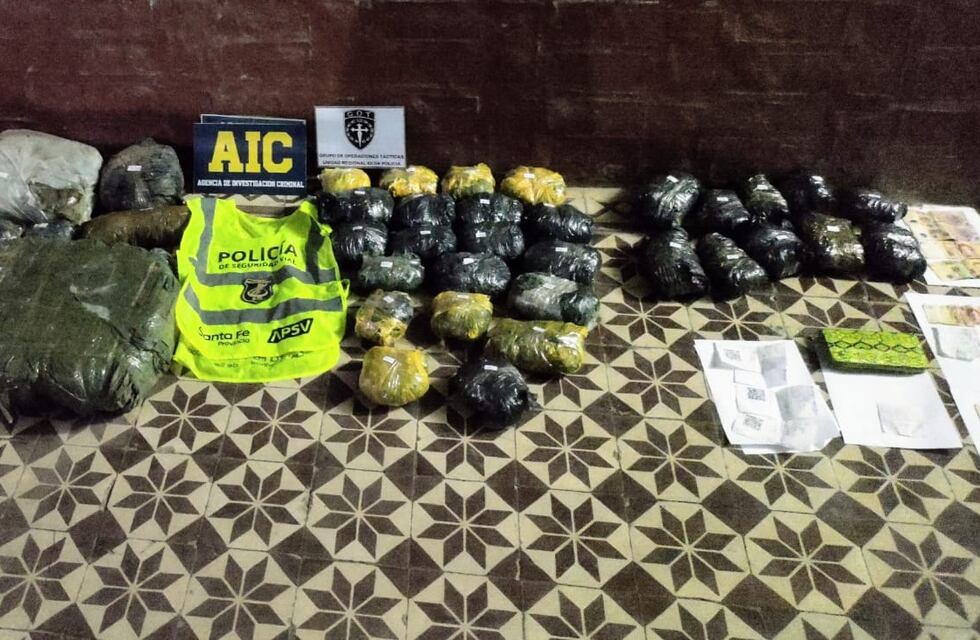 Tras una cinematográfica persecusión de 40 km., incautaron 31 kg. de marihuana cerca de Logroño