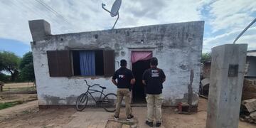 Uno de los allanamientos realizados en Ceres