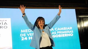 El presidente de la Bolsa de Comercio sostuvo que Bullrich tiene chances de ganar las elecciones en un balotaje. Foto: Federico Lopez Claro