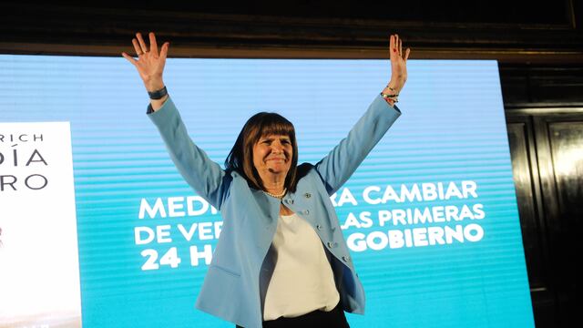 El presidente de la Bolsa de Comercio sostuvo que Bullrich tiene chances de ganar las elecciones en un balotaje. Foto: Federico Lopez Claro