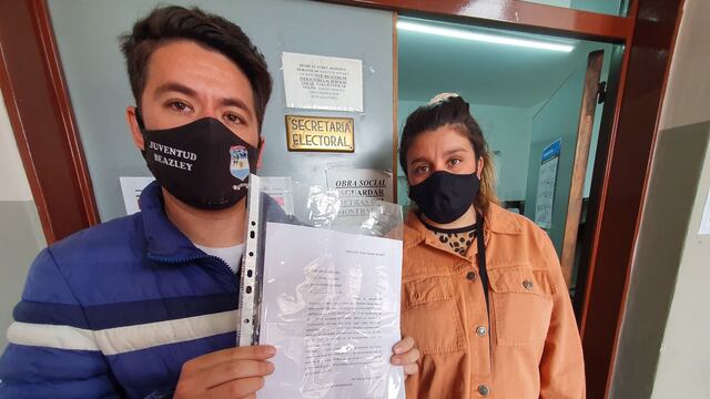 Beazley. Candidatos que realizaron la denuncia por fraude