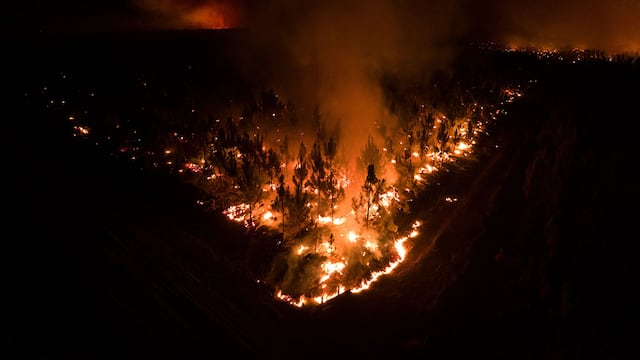Nuevamente los incendios arrasan por Corrientes.