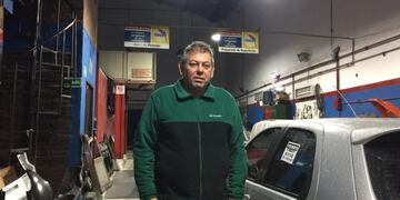 Fabián Volonté fue a Malvinas y desde entonces lucha por el reconocimiento de los derechos de los ex combatientes.