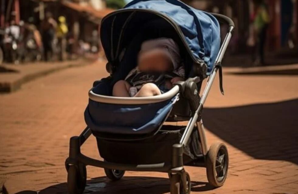 Insólito y triste hallazgo: abandonaron a un bebé en la vía pública