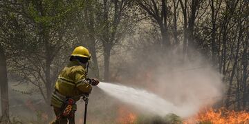 El riesgo de incendio es extremo durante toda la provincia de Córdoba. (Gobierno de Córdoba)