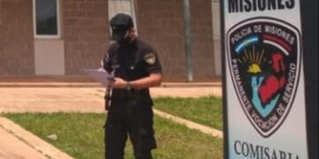 Garupá: un individuo detenido tras atacar a su padre con un arma blanca.