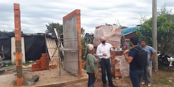 La Secretaría de Hábitat busca mejorar las condiciones de infraestructura en barrios de diferentes localidades. (Gobierno de Santa Fe)