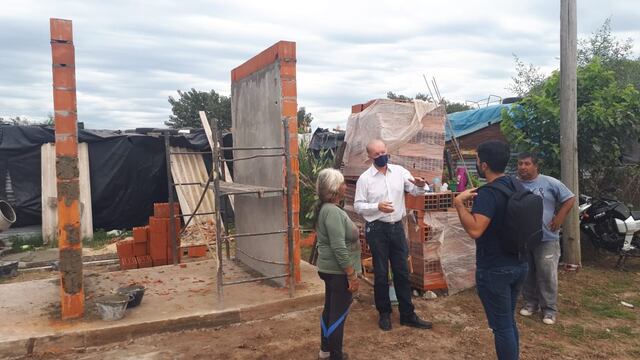 La Secretaría de Hábitat busca mejorar las condiciones de infraestructura en barrios de diferentes localidades. (Gobierno de Santa Fe)